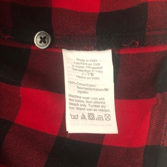 Madewell Buffalo Check Flannel Shirt Sz S $79.50 - Picture 8 of 8